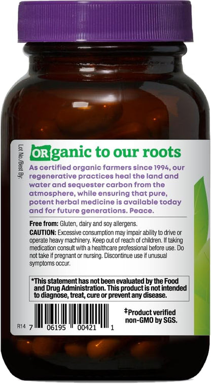 Oregon's Wild Harvest Organic Skullcap Vegan Capsules | Traditional Herbal Supplement, 90 Count Gsupps Australia