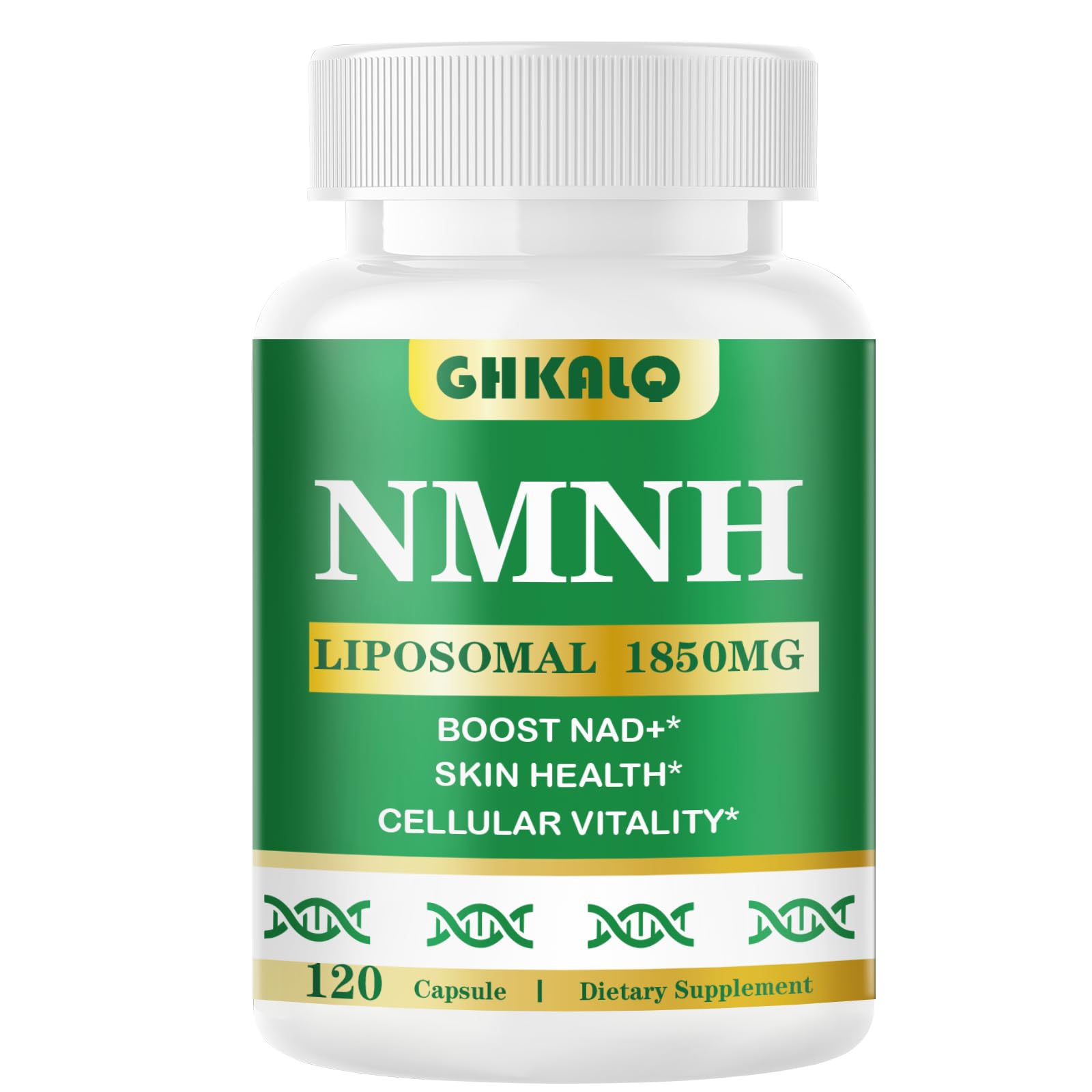 GHKALQ NMNH Supplement 1000mg,Liposomal Pure Nicotinamide Mononucleotide,Boost NAD Level with Resveratrol & Nicotinamide Riboside NR,High Absorption,for Cellular,Energy,Non-GMO,Vegan,120 Capsules GHKALQ buy australia supplements