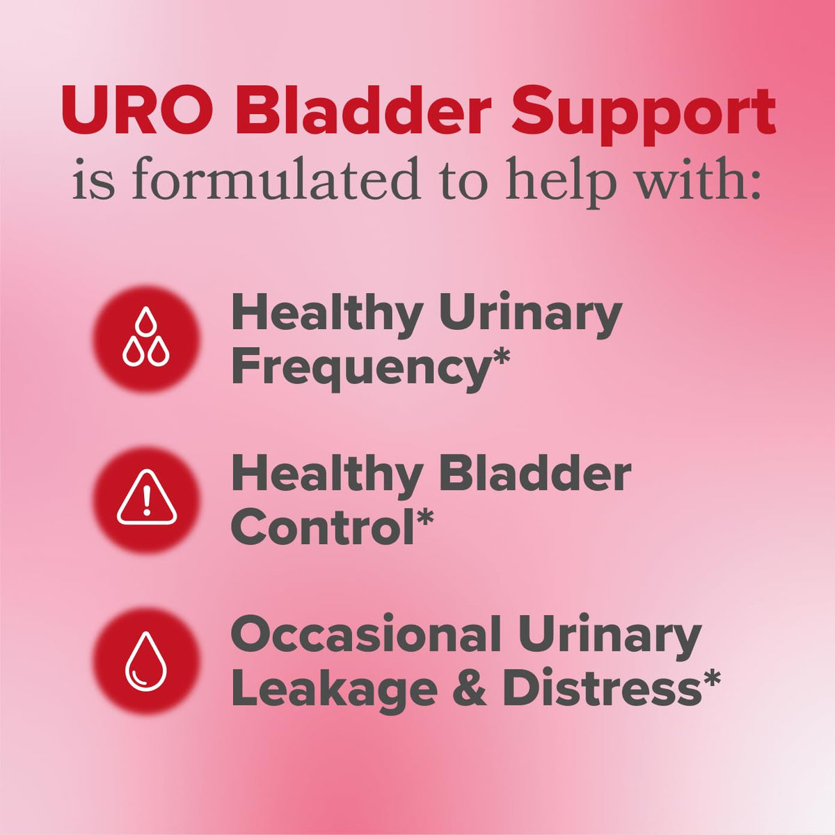 O Positiv URO Bladder Control Supplement for Urinary Urgency, Frequency, Leakage with Pumpkin Seed Extract, Soy Germ Extract O Positiv