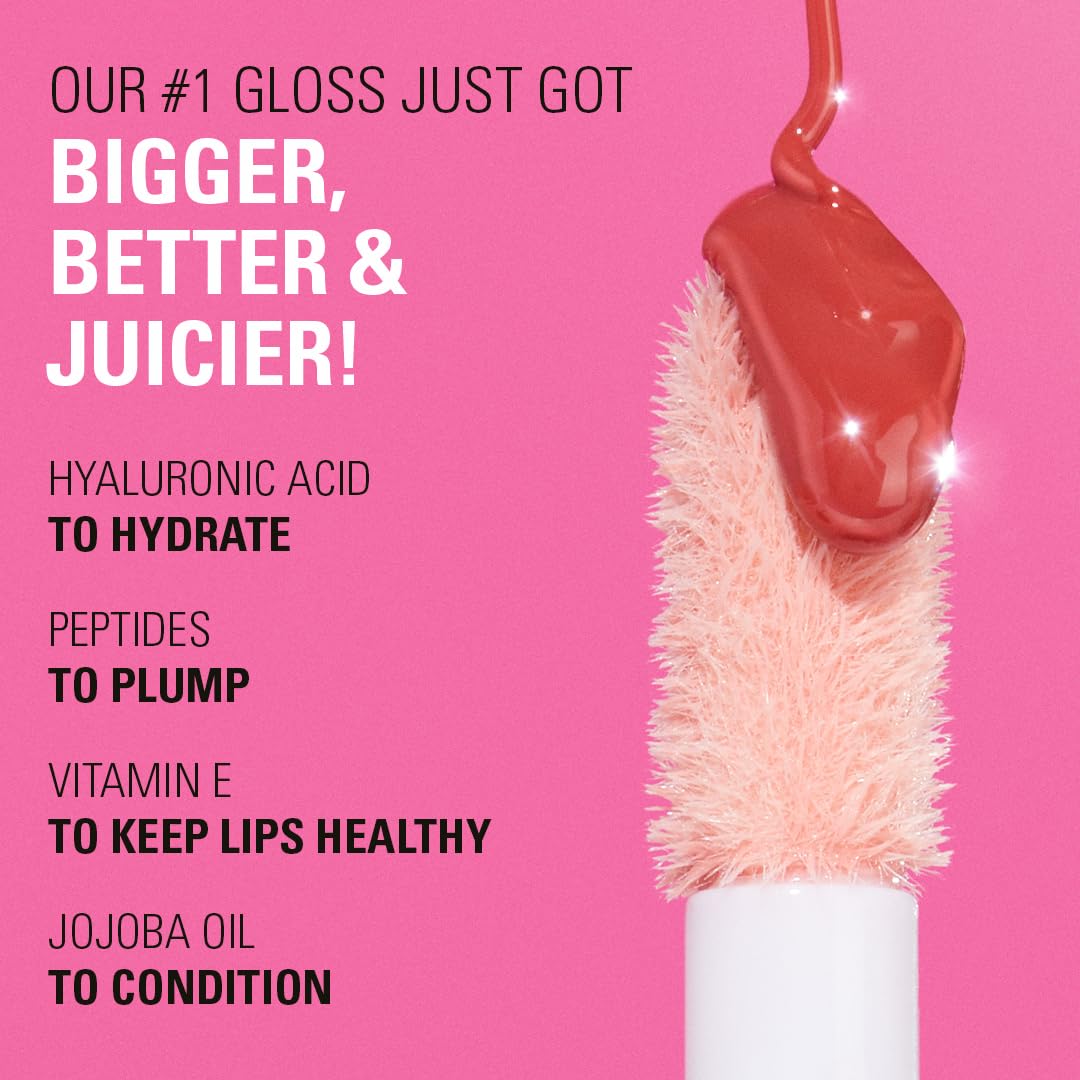 Revolution Pout Bomb Plumping Lip Gloss, Glaze Clear Revolution Beauty London