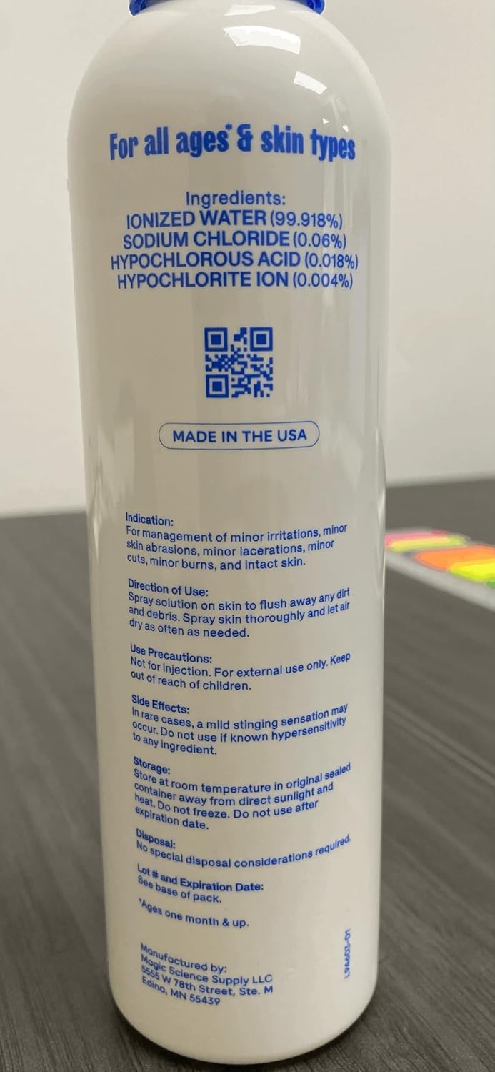 Magic Molecule Skin Spray, Hypochlorous Acid Formula, 8oz Magic Molecule