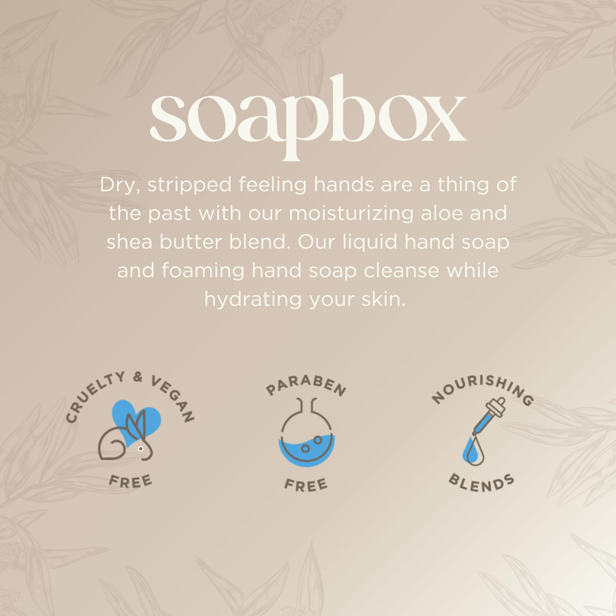 Soapbox Coconut Milk & Sandalwood Liquid Hand Soap - Hand Wash - 3 Pack Soapbox