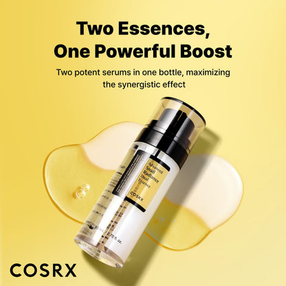 COSRX Snail Mucin 74% + Niacinamide 5% Dual Face Serum, 2.7 oz COSRX
