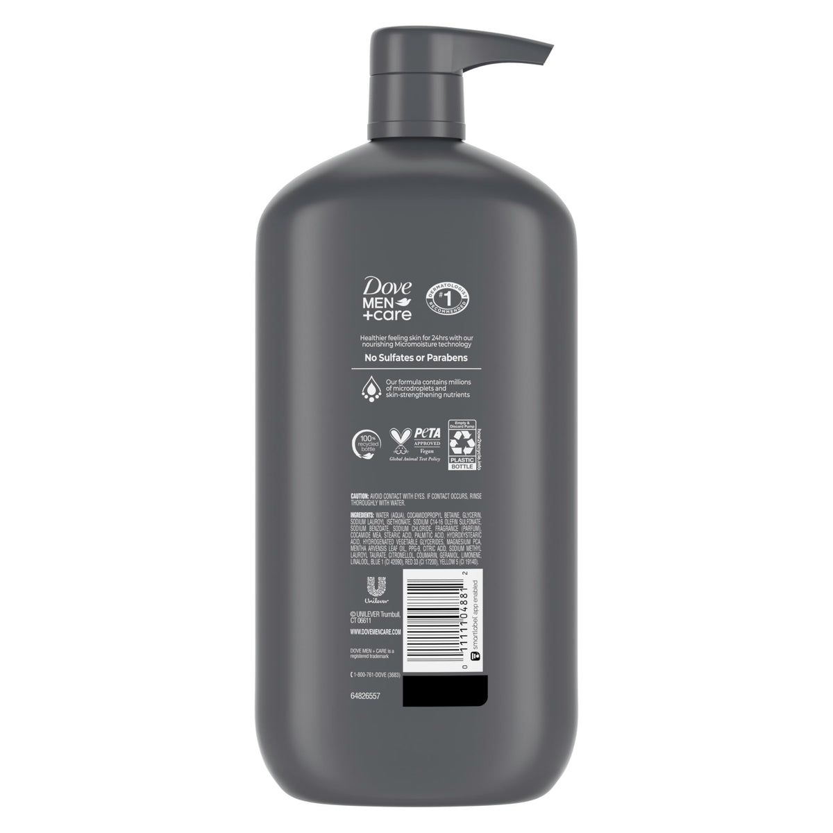 DOVE MEN + CARE Body & Face Wash Invigorating Revive 3N1 with 30 oz DOVE MEN + CARE