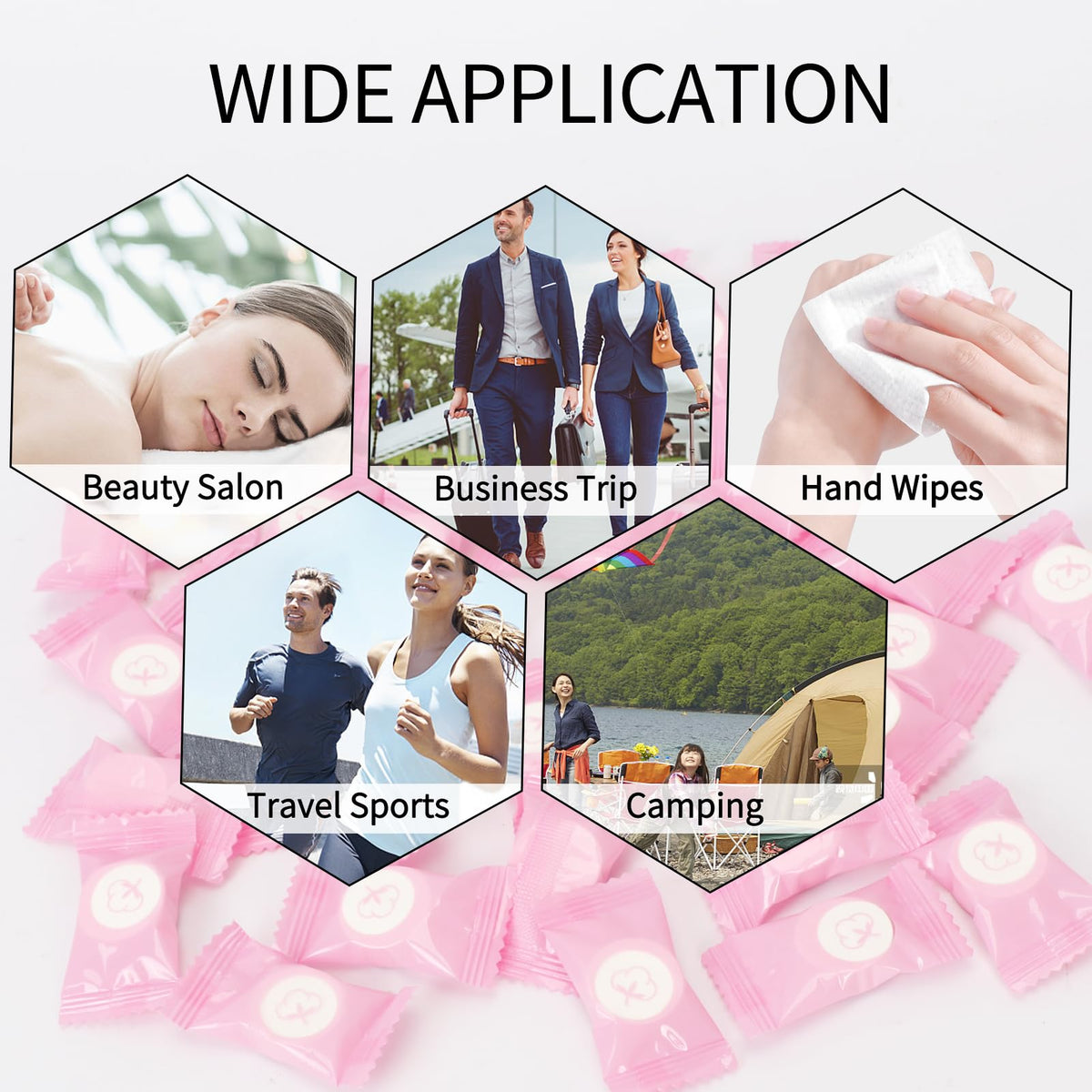 Compressed Towel - 100 PCS Mini Tablets Disposable Portable Face Towel,Soft Classycoo
