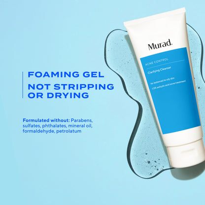 Murad Acne Control Clarifying Cleanser - Salicylic Acid - 5 Fl Oz Murad