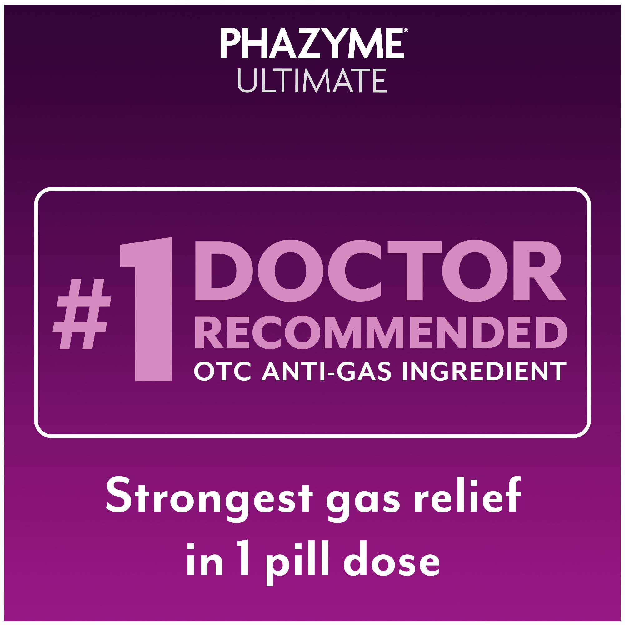 Phazyme Ultimate Strength Anti-Gas 500 mg Simethicone Gas Relief for Adults, Fast Gels Quickly Ease Bloating, Pressure and Discomfort, 20 Count Phazyme buy australia supplements