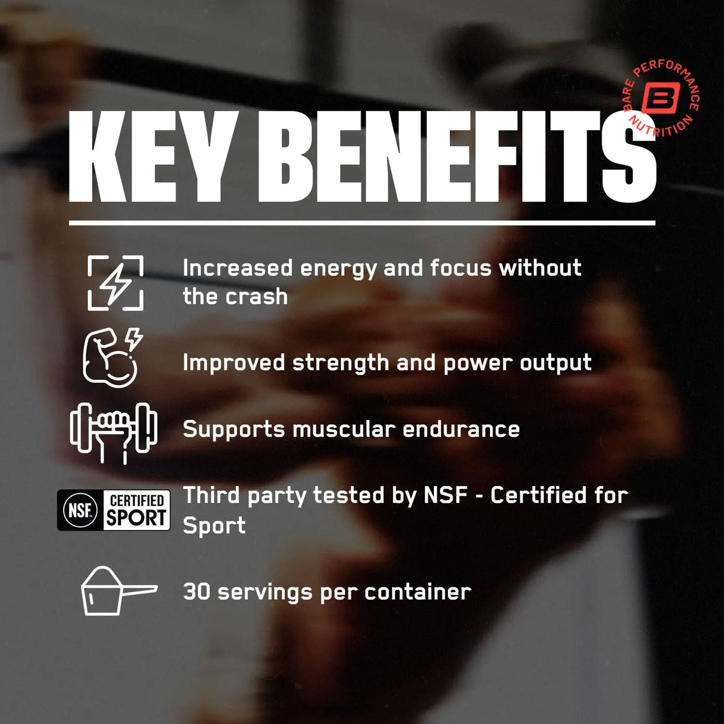 BARE PERFORMANCE NUTRITION BPN Flight Pre Workout, Supports Energy and Mental Focus, Improved Endurance & Muscle Pumps with CarnoSyn BARE PERFORMANCE NUTRITION