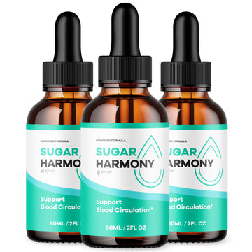 (3 Pack) Sugar Harmony Drops, Official SugarHarmony Liquid Drops with All Natural Ingredients, Advanced Formula Support Supplement with Maximum Strength Premium Vitamins for Women & Men (90 Servings) Syvor buy australia supplements