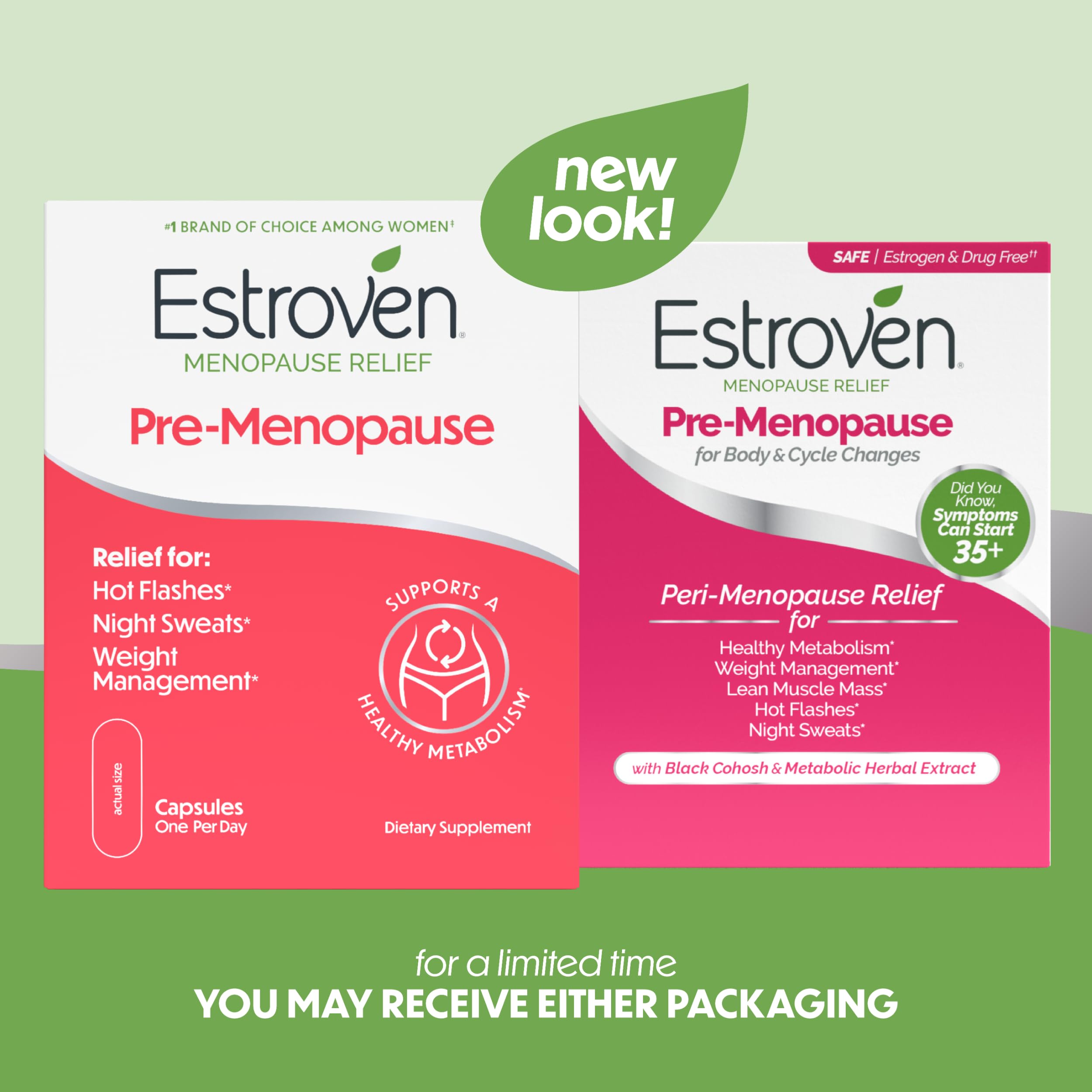 Estroven Pre-Menopause Relief, 30 Ct., Clinically Proven Ingredients, Provides Menopause Relief plus Night Sweats & Hot Flash Relief, Drug-Free or Estrogen Free Estroven buy australia supplements