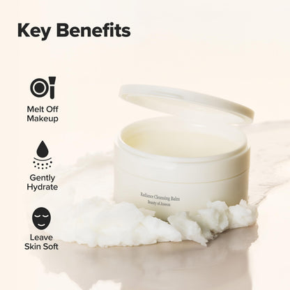 Beauty of Joseon Radiance Cleansing Balm Makeup, Sunscreen, Pore Cleanser for Sensitive Acne Skin. Korean Skincare for Men and Women 100ml, 3.38 fl.oz Beauty of Joseon