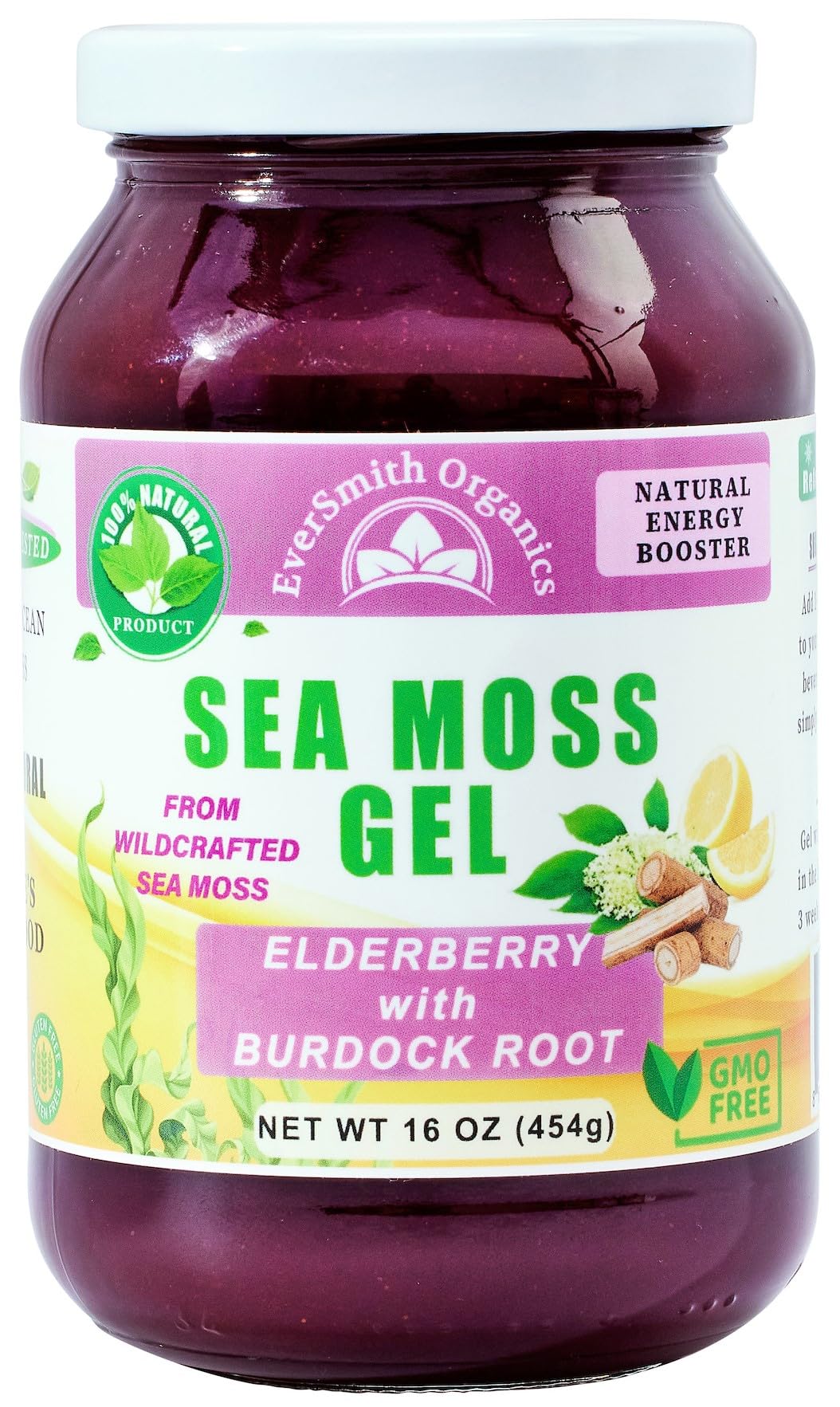 EverSmith Organics - Wildcrafted Irish Sea Moss Gel | Made in USA | Rich in Vitamins EverSmith Organics buy australia supplements