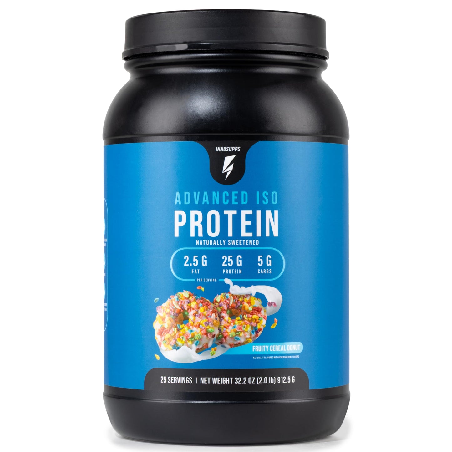 InnoSupps Advanced Iso Protein | 100% Whey Isolate Protein Powder | No Artificial Sweeteners| Low Fat, Low Carbs | 25g of Protein | Hormone Free, Gluten Free, Soy Free |(Caramel Coconut Cookie)
