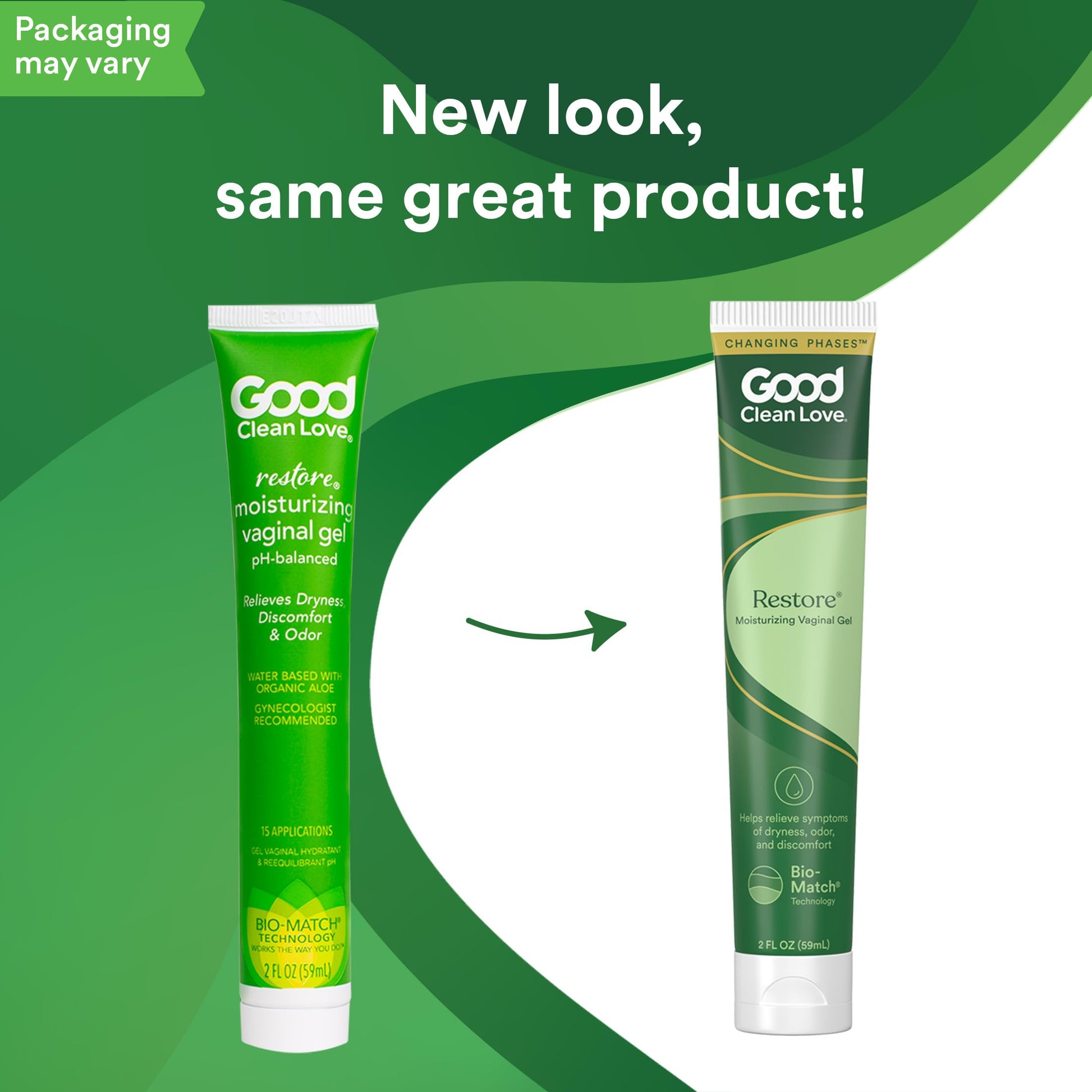 Good Clean Love Restore Moisturizing Vaginal Gel, pH-Balanced Vaginal Moisturizer, Water-Based Feminine Care with Aloe Vera & Lactic Acid, Reduces Dryness, Discomfort & Odor for Women, 2 Oz (2-Pack) Good Clean Love buy australia supplements