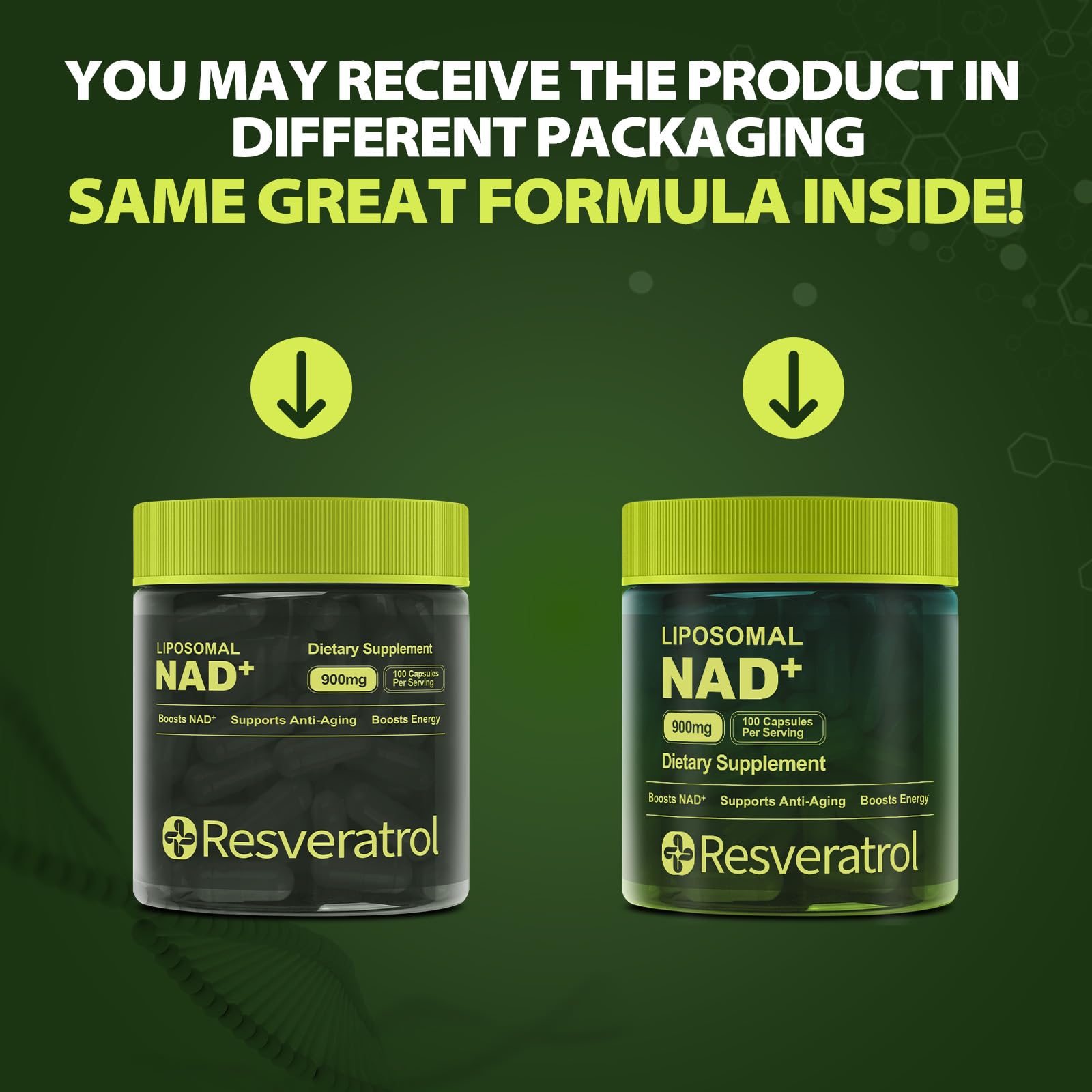 BOSNETHUINH NAD+ Supplement, NAD Nicotinamide Riboside Resveratrol, Liposomal NAD - NMNH Supplement Alternative for Anti-Aging, Mental Clarity & Cellular Energy 100 Capsules BOSNETHUINH buy australia supplements