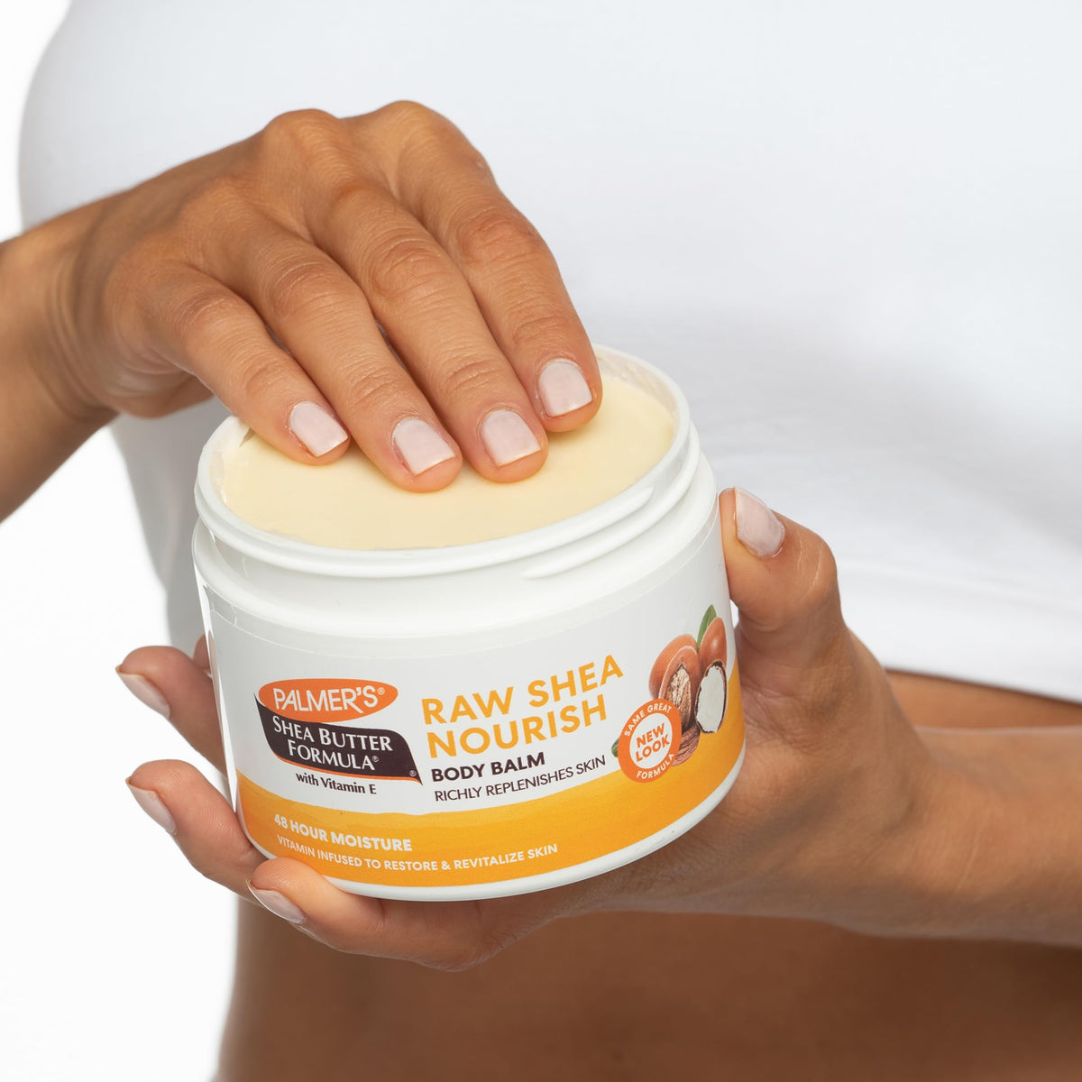 Palmer's Raw African Shea Body Butter, Dry Skin Moisturizer (7.25 Oz) Palmer's