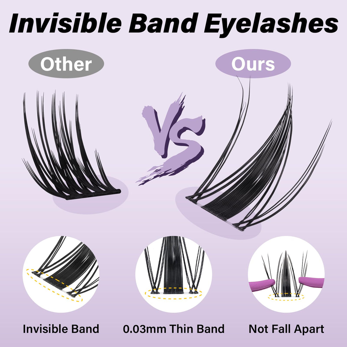 B&Q Fairy Lash Clusters - DIY Manga Lashes at Home for Beginner B&Qaugen