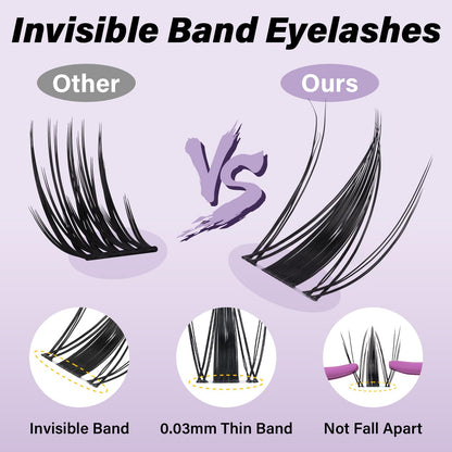 B&Q Fairy Lash Clusters - DIY Manga Lashes at Home for Beginner B&Qaugen