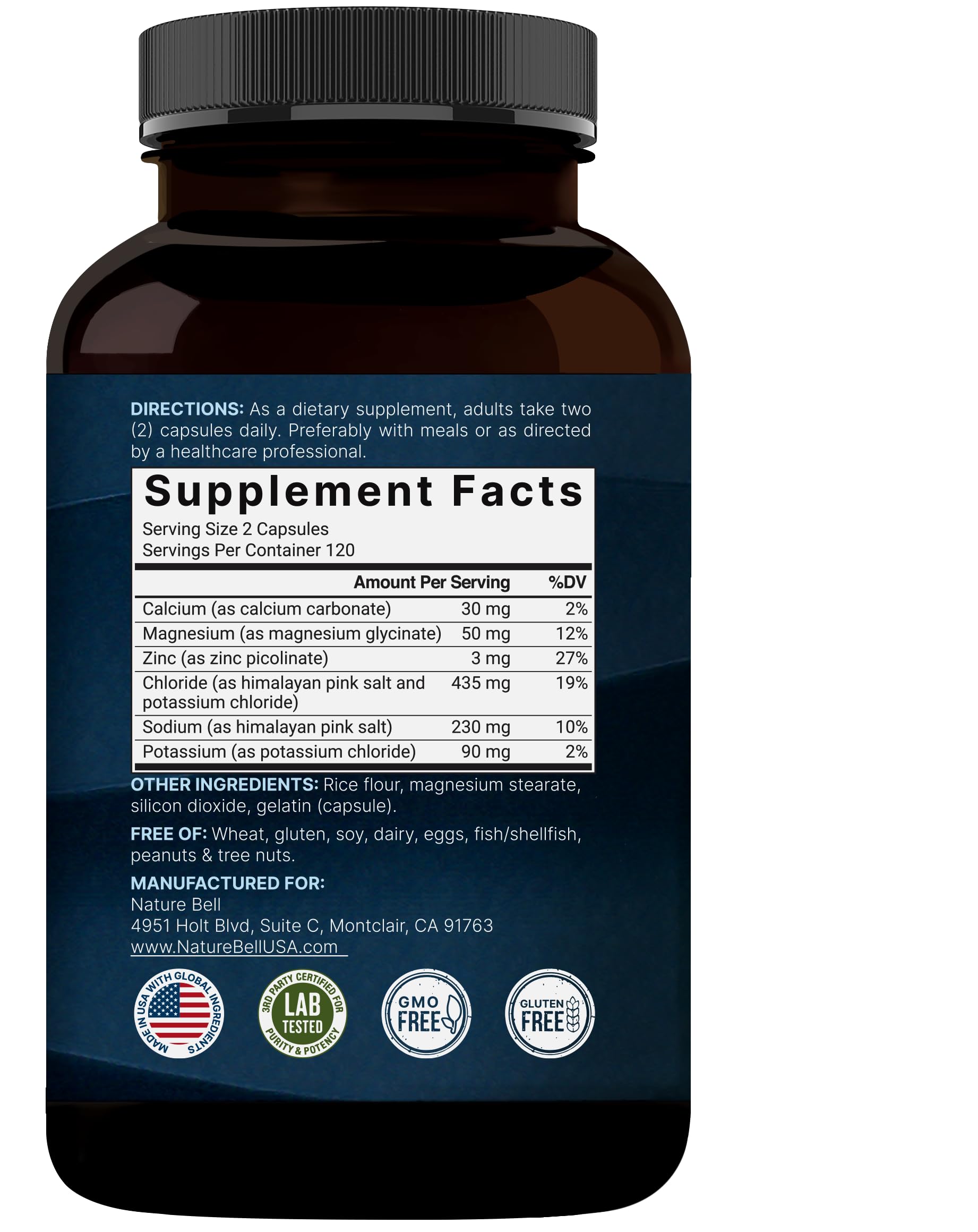 Advanced Electrolyte Pills, 240 Capsules | Salt Pills with Electrolytes for Fasting Hydrating | Made with Himalayan Pink Salt, Sodium, Potassium, Magnesium & More – Keto NatureBell buy australia supplements