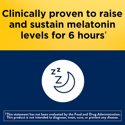 Nature Made Melatonin 4mg Extended Release Tablets, Sleep Supplements for Adults, 100% Drug Free Sleep Aid, 90 Count, 90 Day Supply Nature Made