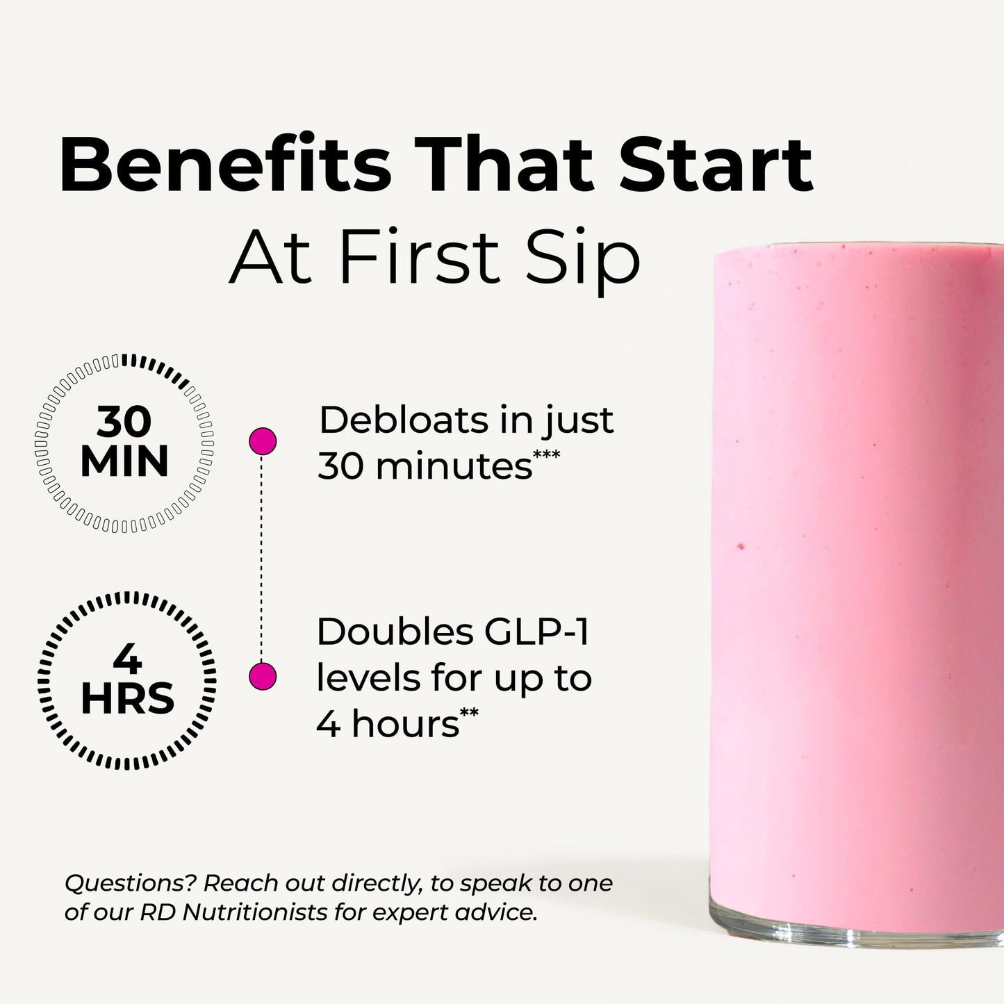 HUM Flatter Me Fiber Supplement, Strawberry Lemon, Women & Men | Prebiotics & Digestive Enzymes, Support Weight & Bloating, Digestive & Gut Health, Fiber Powder Drink Mix, 10 Servings
