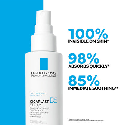 La Roche-Posay Cicaplast B5 Spray, Face Mist for Skin Barrier Repair 3.38oz La Roche-Posay