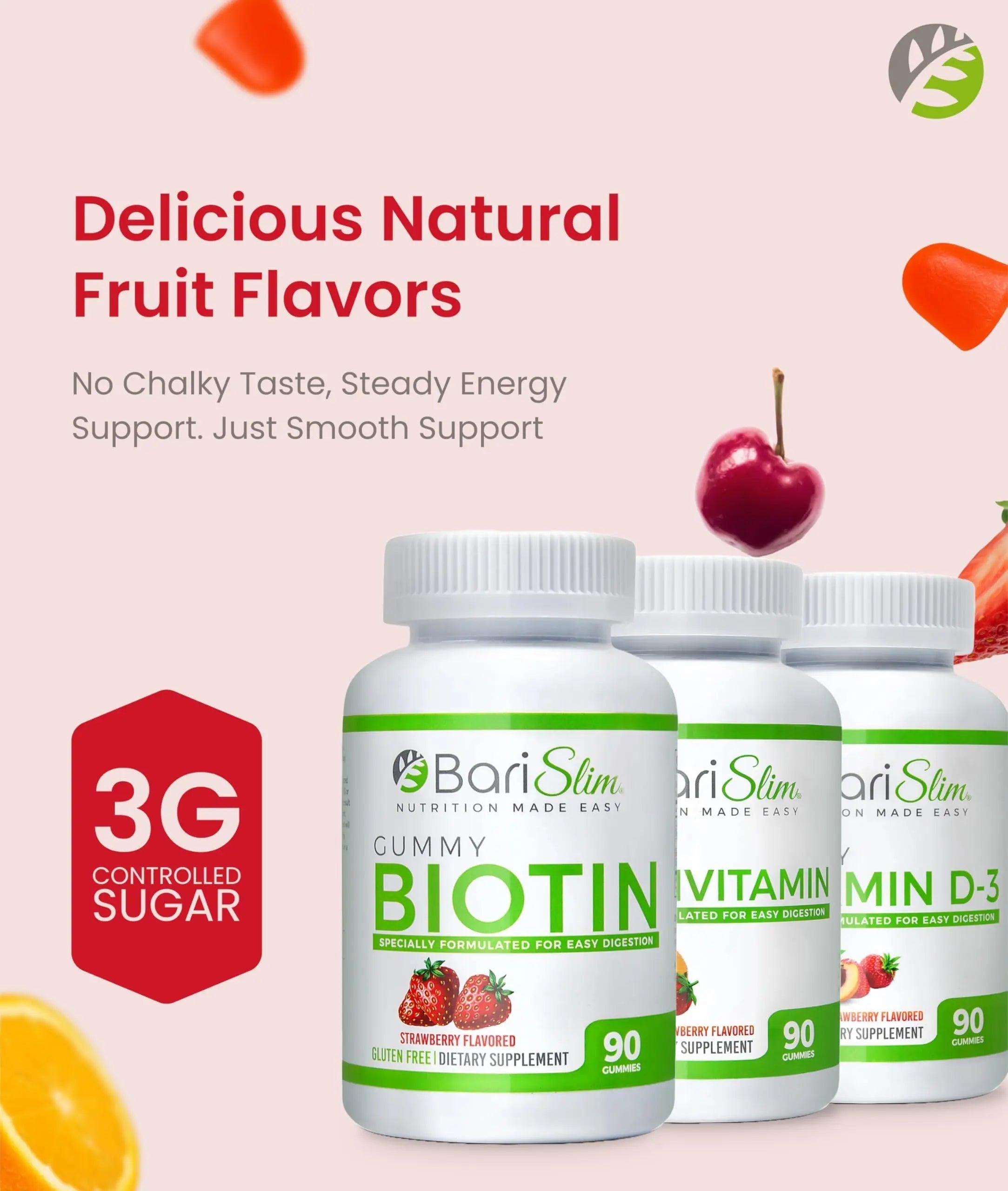 BariSlim Bariatric Multivitamin Gummies - Specially Formulated Gummy Vitamin for Patients After Weight Loss Surgery BariSlim buy australia supplements