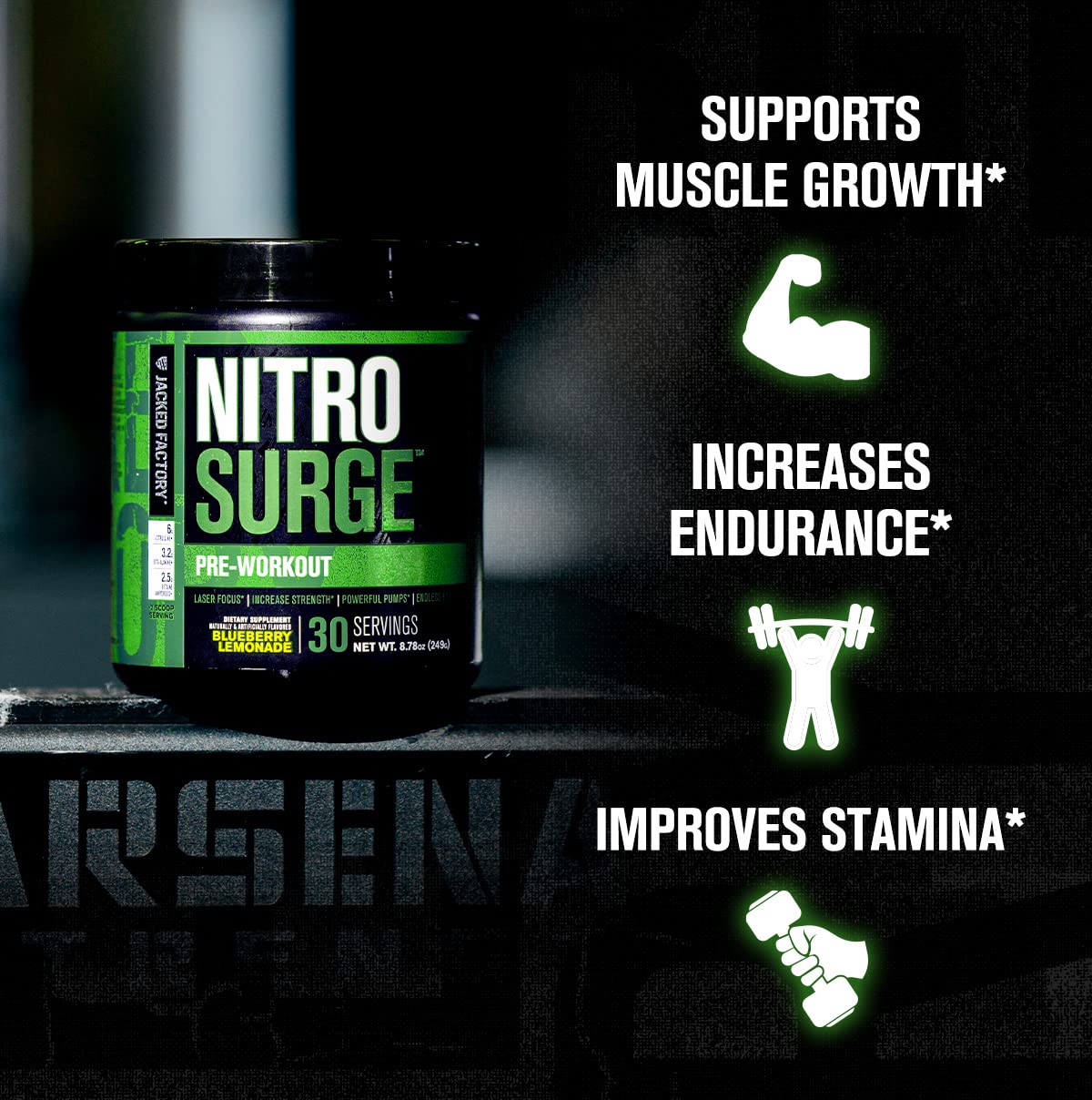 Jacked Factory Nitrosurge Pre-Workout in Arctic White & Watermelon Nitrosurge Shred Jacked Factory buy australia supplements
