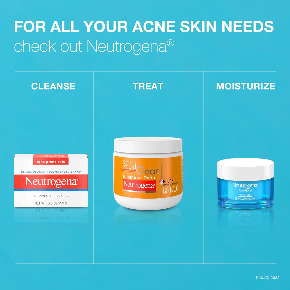 Neutrogena Facial Cleansing Bar for Acne-Prone Skin, 3.5 oz Neutrogena