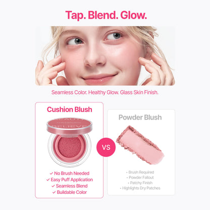 Artist Cushion Blush | Blooming Pansy JUNG SAEM MOOL