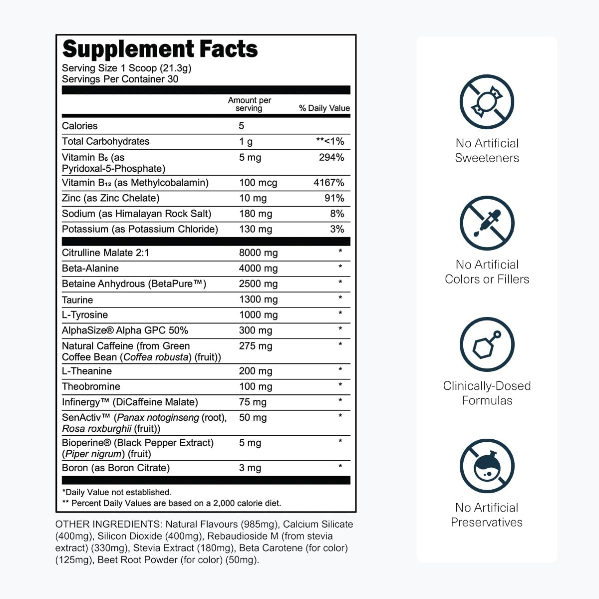 Transparent Labs Bulk Black Pre-Workout (30 Servings, Strawberry Mango) & Grass-Fed Whey Protein Isolate (30 Servings, Milk Chocolate)