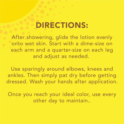 Jergens Natural Glow In Shower Lotion, Self Tanner for Medium to Deep Skin Tone, Sunless Tanning Wet Skin Lotion for Gradual Jergens