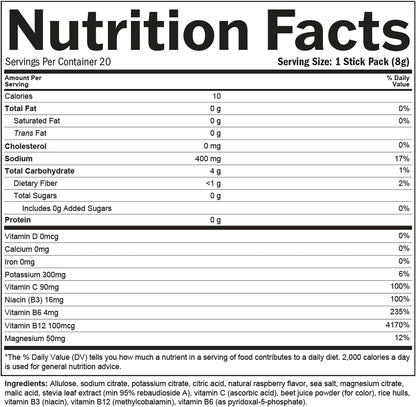 BrainMD Smart Electrolytes Powder - Hydration & Energy Support - 30 Servings