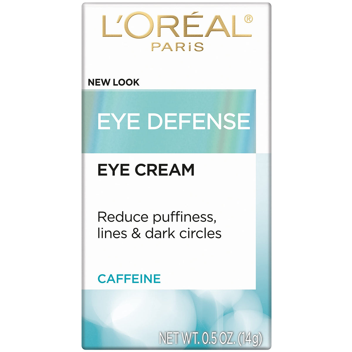 L'Oreal Paris Dermo-Expertise Eye Defense Eye Cream with Caffeine and Hyaluronic Acid 0.5 oz L'Oreal Paris