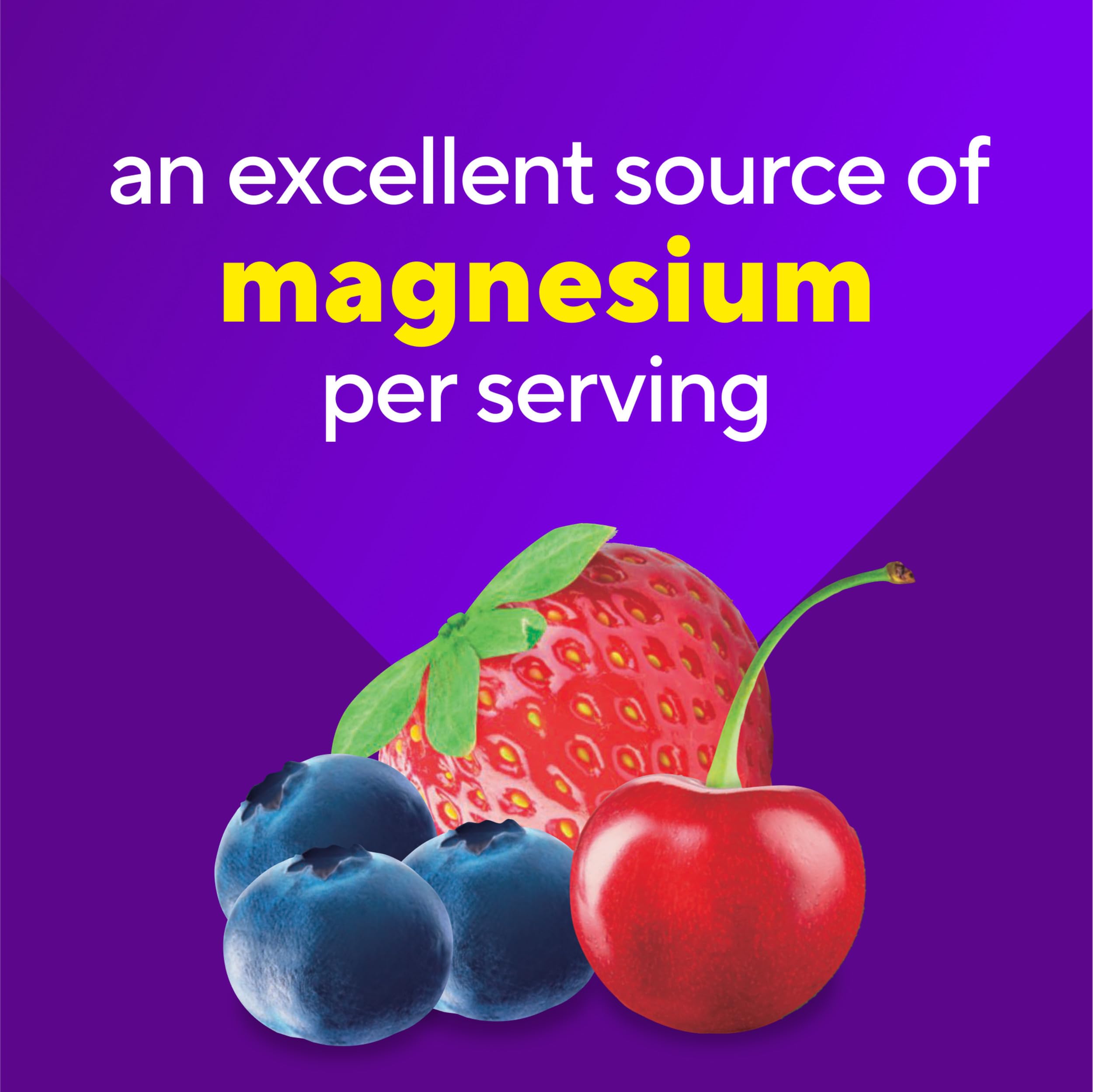 vitafusion Magnesium Glycinate Gummy Supplement, 100 mg per Serving Supports Muscle Relaxation (1) for Adult Women & Men, Boomin’ Cherry Berry Flavor, 60 Count Vitafusion buy australia supplements