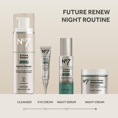 No7 Future Renew Damage Reversal Night Cream, 1.69 oz No7