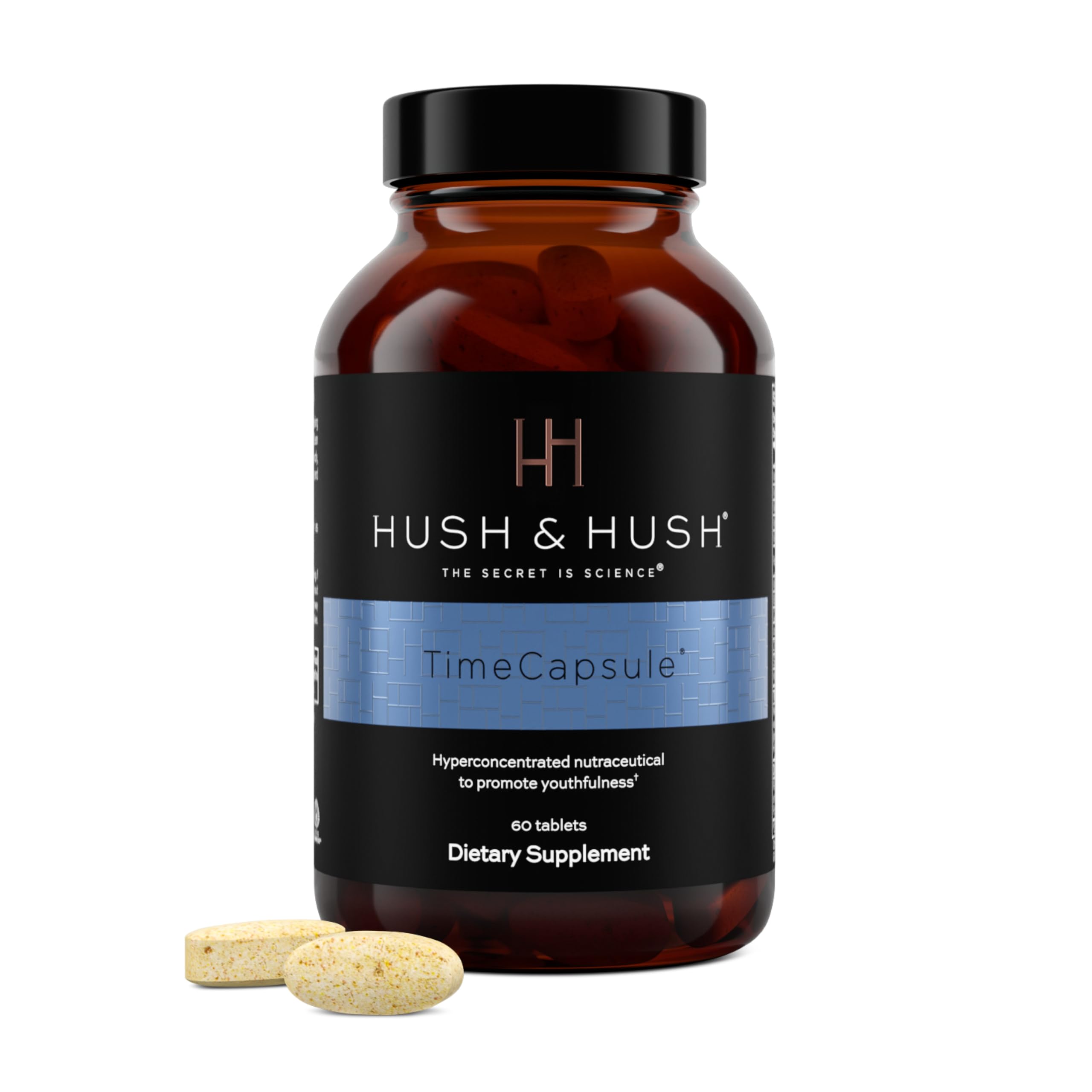 Hush & Hush TimeCapsule Multivitamin, Women's Multivitamin, Men's Multivitamin, Clean Nutraceuticals Supplements That Contains Hyaluronic Acid Hush & Hush buy australia supplements