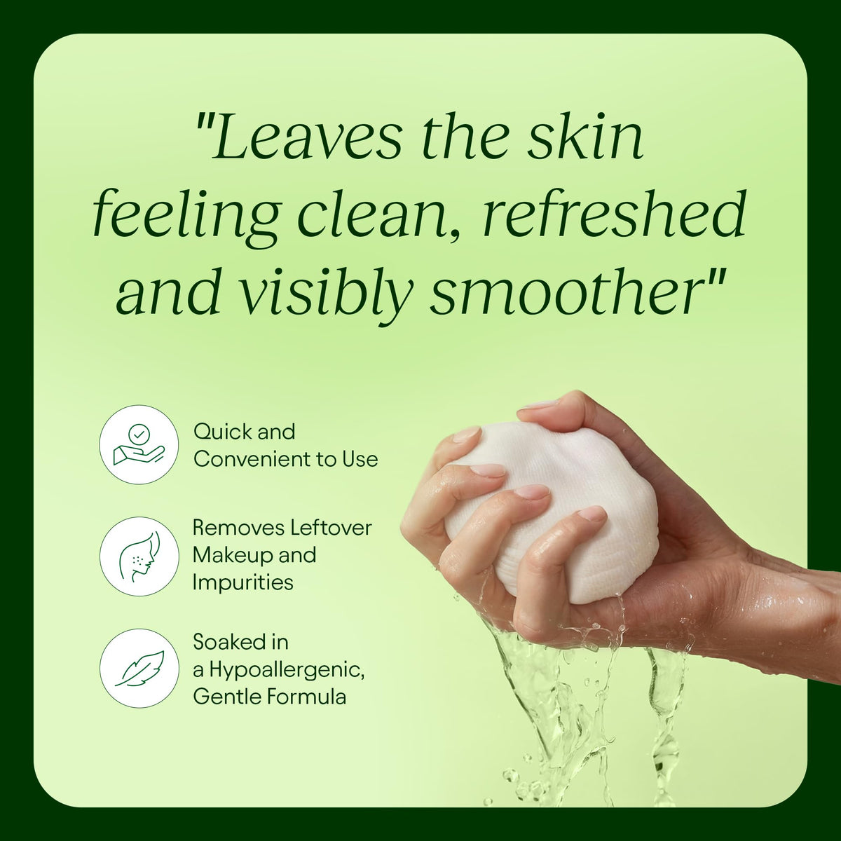 JIYU Toner Pads - Korean Skincare for Dark Spots, Wrinkles & Dull Skin - Hydrating Facial Treatment with Snail Mucin, Niacinamide, Peptides & Centella - 100 Count JIYU
