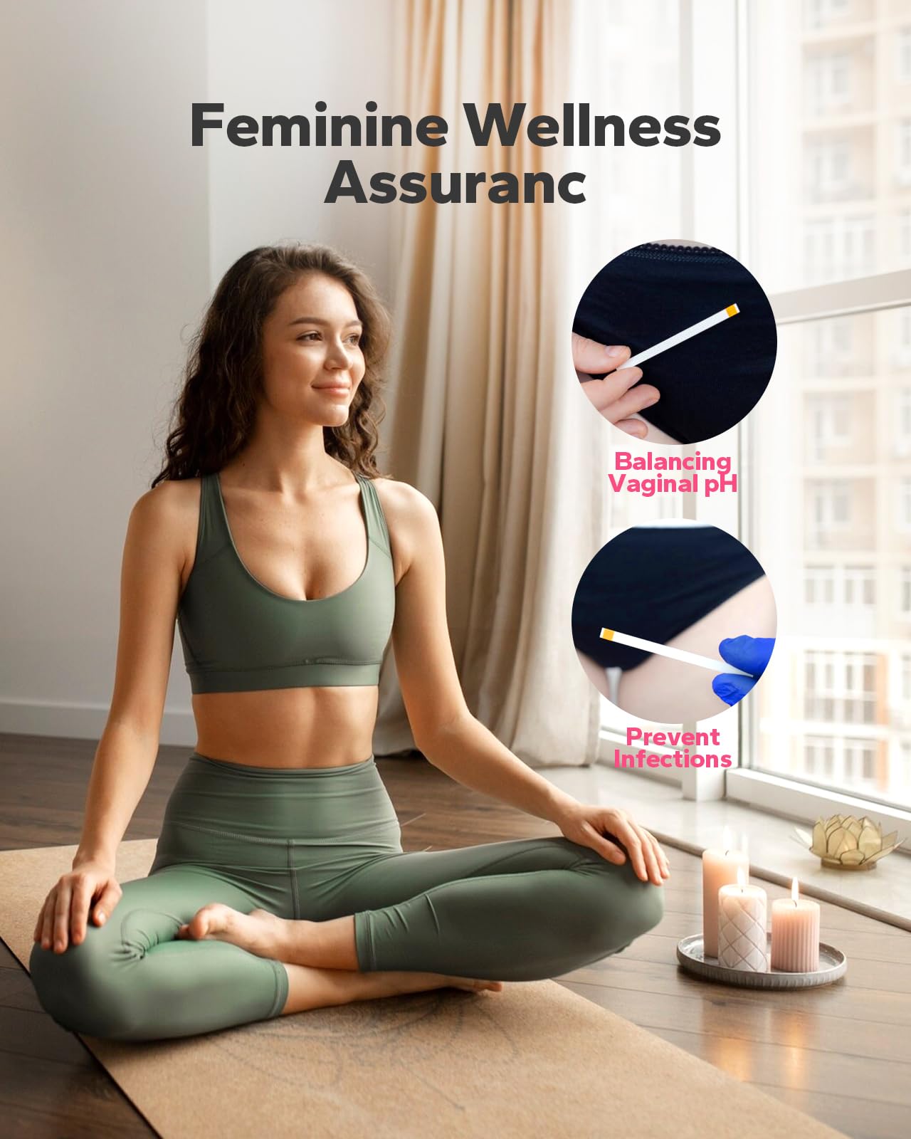 Choppie Vaginal Health pH Test Strips (50 Strips), pH Balance Test Strips for Women, Vaginal pH Test Strips Choppie buy australia supplements