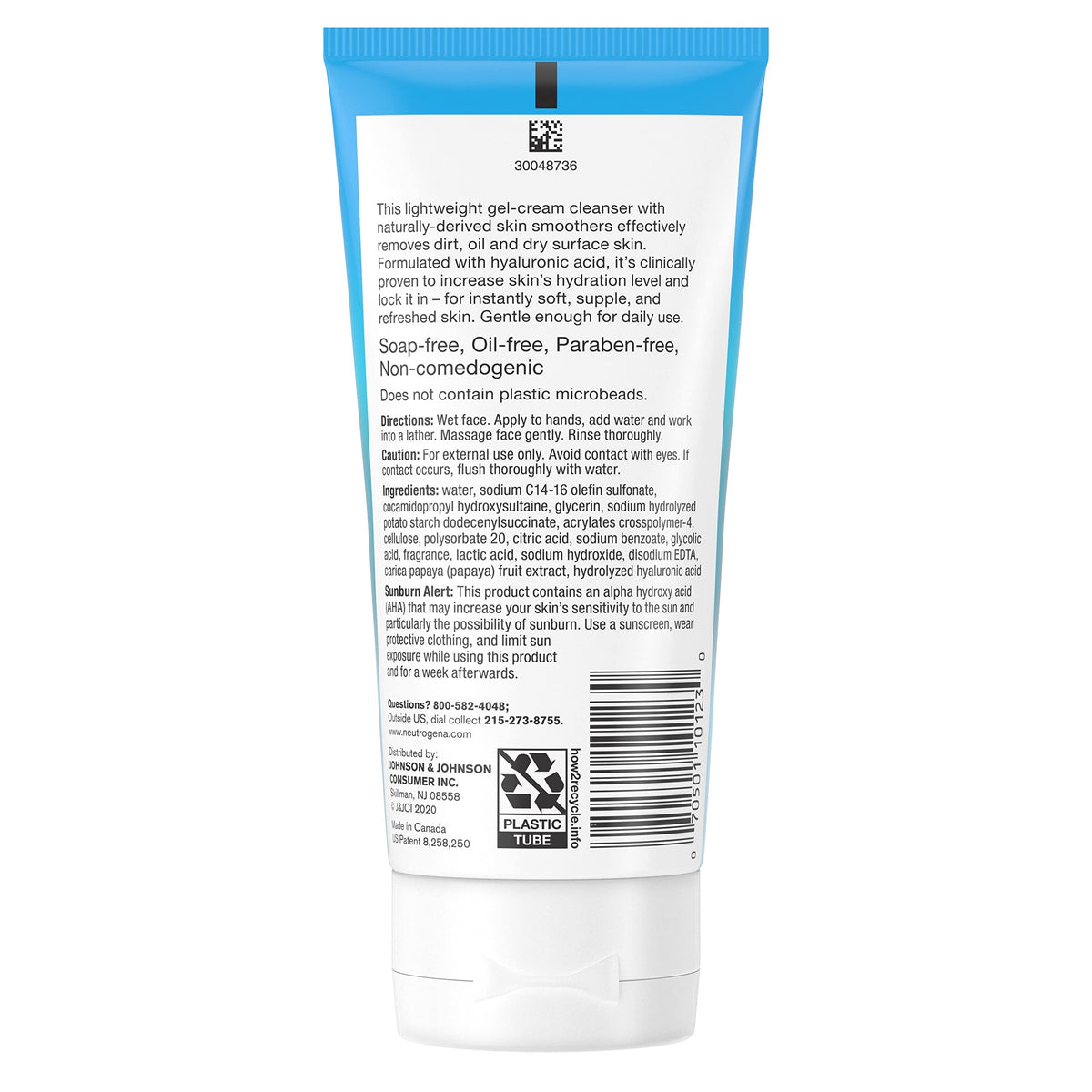 Neutrogena Hydro Boost Exfoliating Facial Cleanser Scrub, 5 oz, 3 Pack Neutrogena