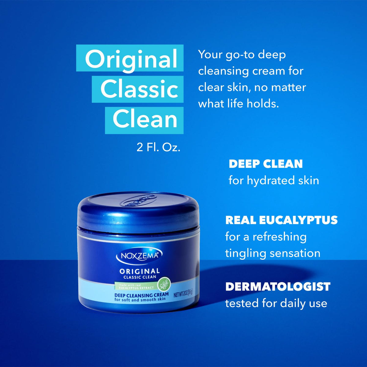 Noxzema Travel-Friendly Face Cleanser + Ultimate Clear Anti-Blemish Pads Noxzema