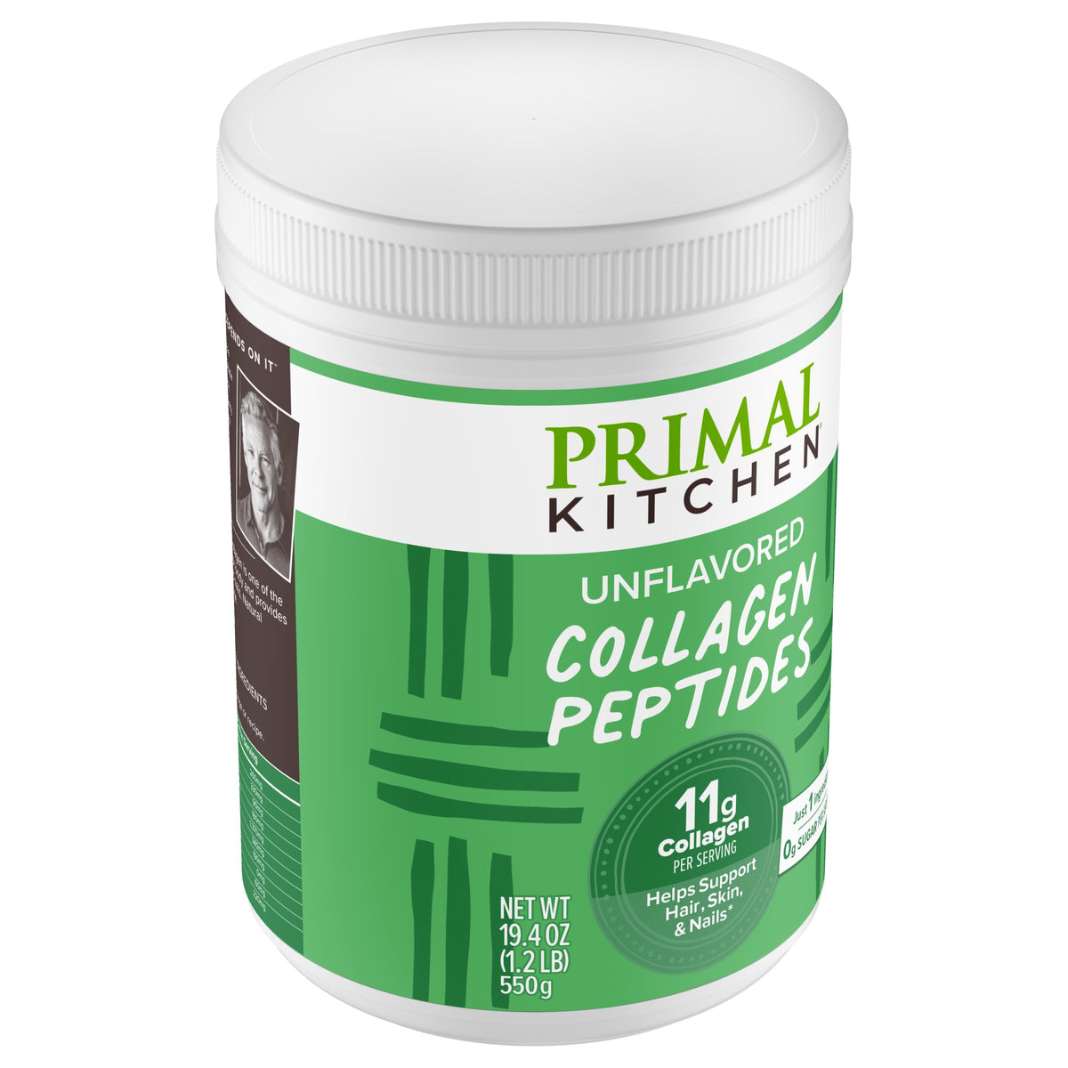 Primal Kitchen Collagen Peptides, Unflavored Collagen Powder, 1.2 Pounds Primal Kitchen