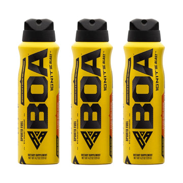 BOA Ignite Blast – Oral Aerosol Rapid Energy Solution – Pre Workout with Caffeine, B Vitamins BOA Nutrition Inc buy australia supplements