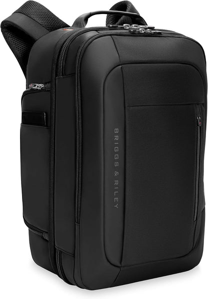Briggs & Riley Medium Convertible Backpack Duffle Bag - Carry On for Men & Women, Use for Travel, Gym, or Work, Overnight Weekend Luggage, Shoulder Strap, Laptop Compartment - ZDX Collection, Black Gsupps Australia