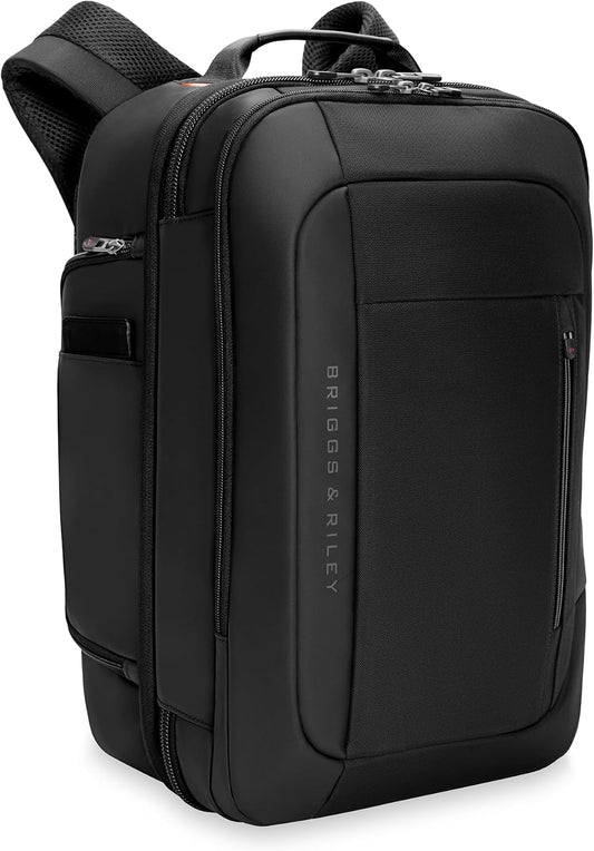 Briggs & Riley Medium Convertible Backpack Duffle Bag - Carry On for Men & Women, Use for Travel, Gym, or Work, Overnight Weekend Luggage, Shoulder Strap, Laptop Compartment - ZDX Collection, Black Gsupps Australia