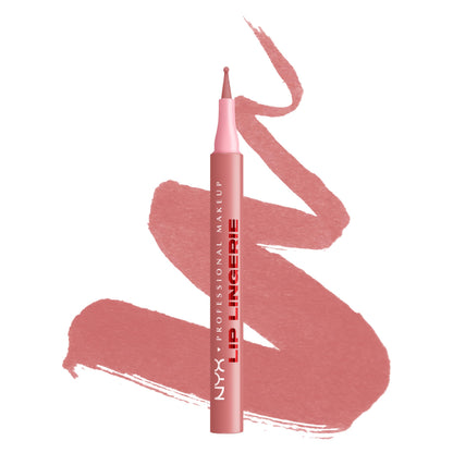 NYX PROFESSIONAL MAKEUP Lip Lingerie Liner Stain, Seamless Make Up with All-Day Stain, Waterproof Lip Stain Finish - Cuff Me NYX PROFESSIONAL MAKEUP
