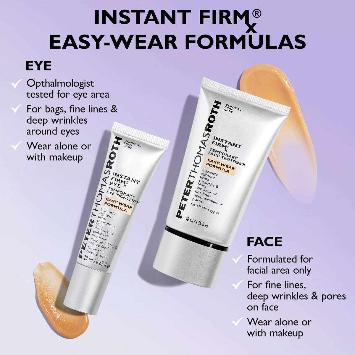 Peter Thomas Roth | Instant FIRMx® Temporary Face Tightener Easy-Wear Formula |For Firming & Smoothing Fine Lines, Deep Wrinkles and Pores Peter Thomas Roth