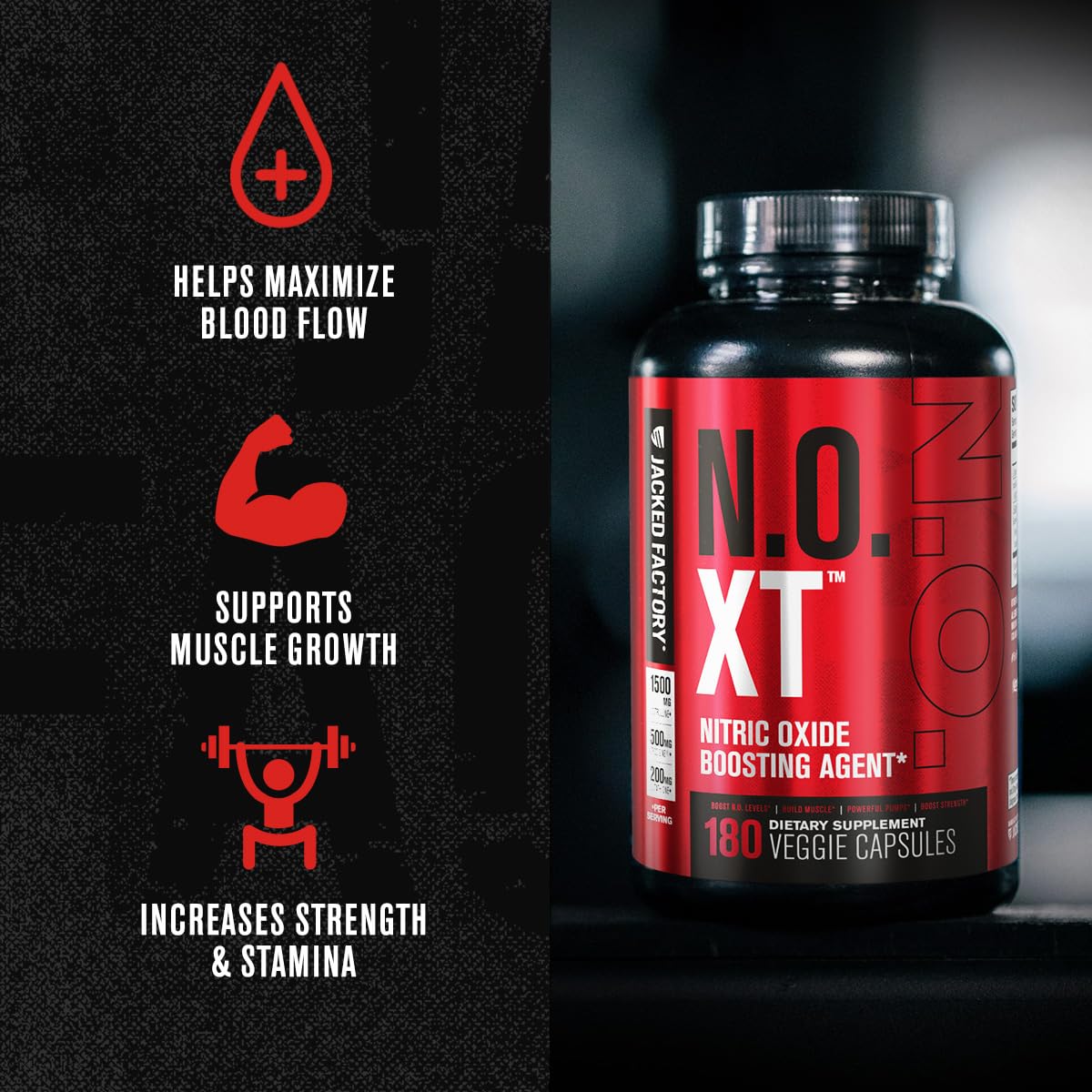 Jacked Factory Muscle Builder Supplement Stack - Build-XT Muscle Builder & N.O. XT Nitric Jacked Factory buy australia supplements