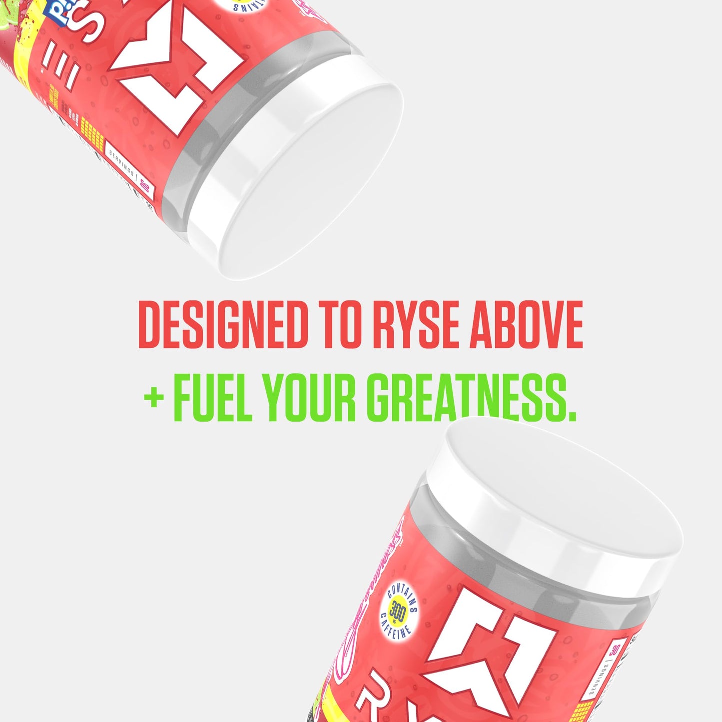 RYSE Loaded Pre Workout Powder - Strawberry Squeeze - Daily Pre-Workout for Men & Women with 390mg Caffeine, Beta Alanine, and Citrulline for Pump, Focus, and Energy - 30 Servings