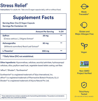 Ritual Stress Relief Ashwagandha and Men's 18+ Multivitamin Bundle